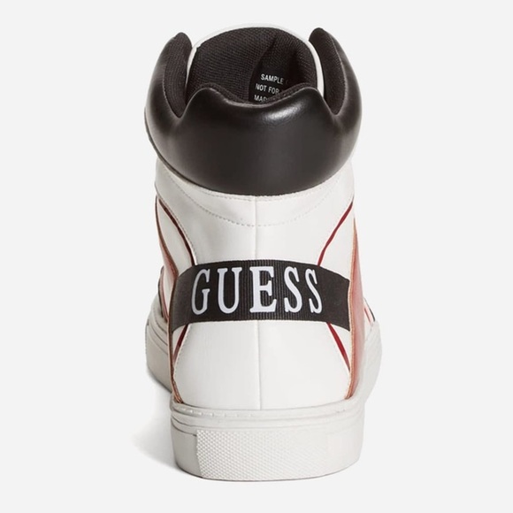 New GUESS Men's high sneakers SZ 12 - Picture 5 of 5